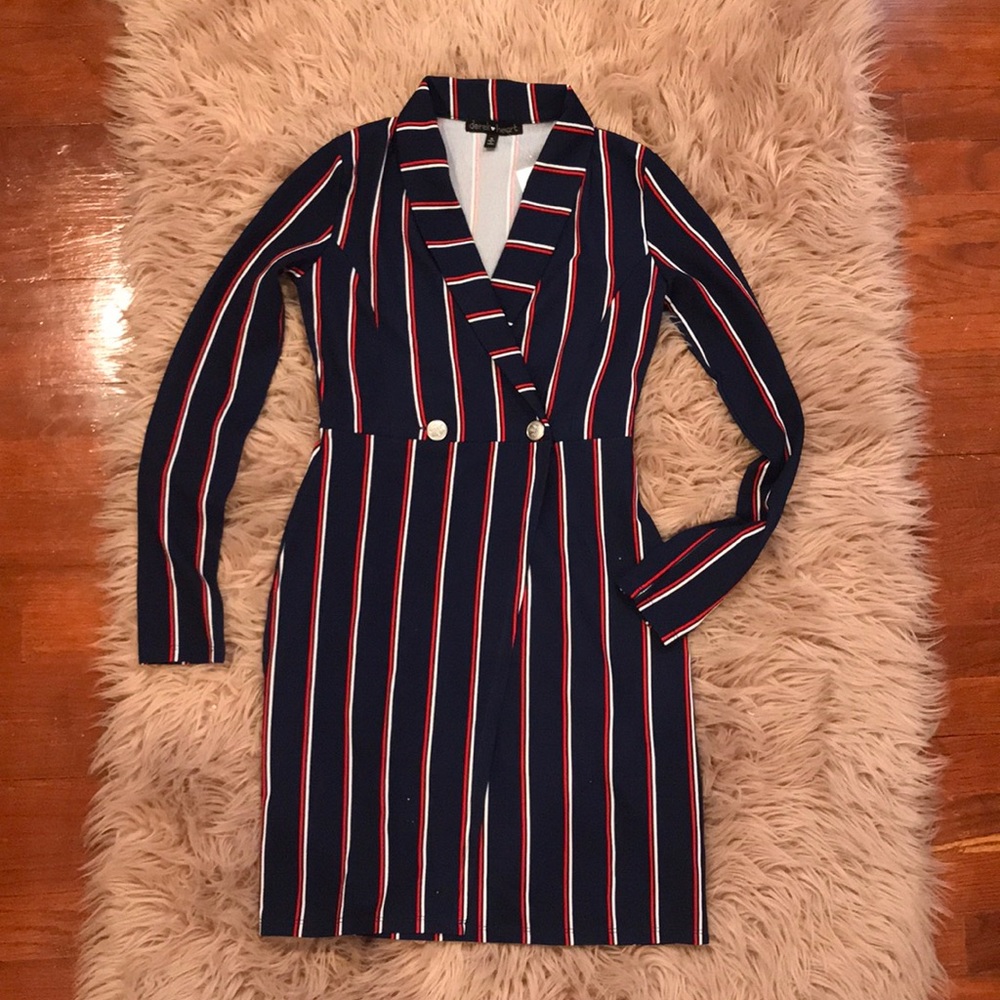 Derek Heart Small Tuxedo Dress NWT